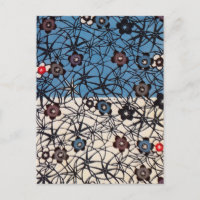Vintage Japanese Kimono Textile (Bingata)