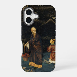 Vintage Japanese Monk and Child G.A. Audsley iPhone 16 Case