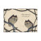 Vintage Japanese Owl rsvp with envelopes