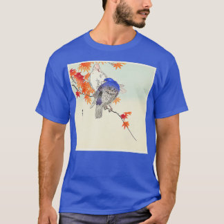 Vintage Japanese Pigeons Art Birds Nature T-Shirt