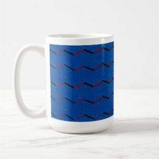 Vintage Japanese Textile Woodblock Print Art Mugs