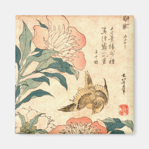 Vintage Japanese Ukiyo-e Art Magnet