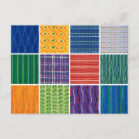 Vintage Japanese Woodcut Textiles