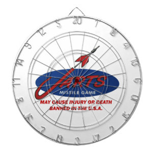 Vintage Jarts Dart Board