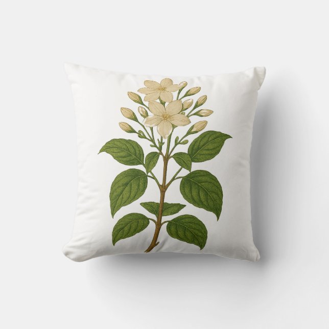 Vintage Jasmine Cushion (Front)