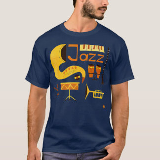 Vintage Jazz Music T-Shirt