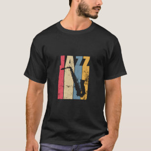 Vintage Jazz Saxophone Gift T-Shirt