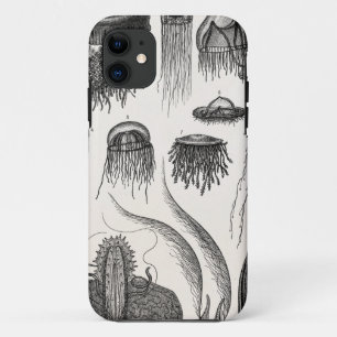 Vintage Jellyfish Species Retro Jelly Fish iPhone 11 Case