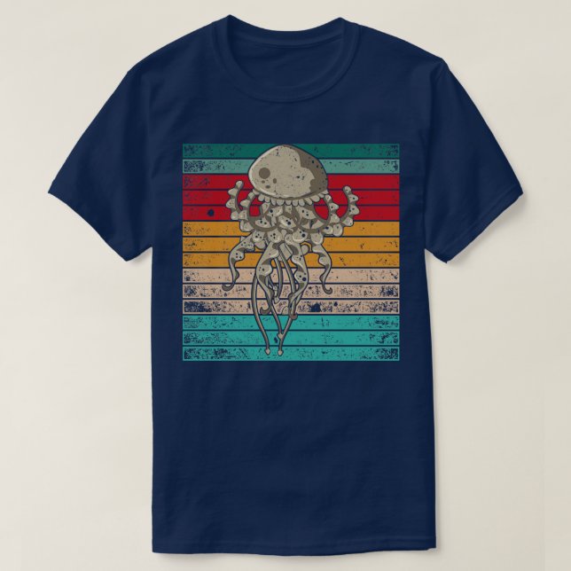 Vintage Jellyfish T-Shirt (Design Front)