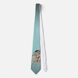 Vintage Jellyfish Tie