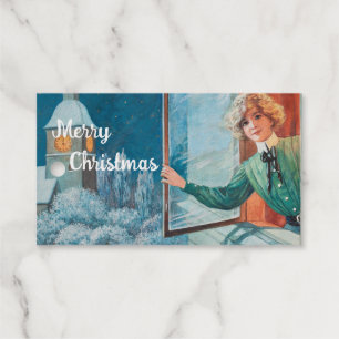 Vintage Jenny Nyström Custom Merry Christmas Gift Tags