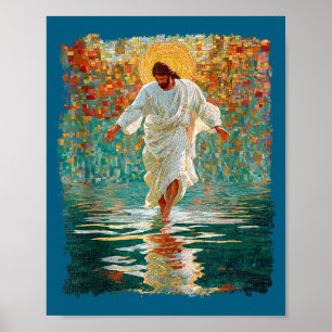 Vintage jesus christ church design tank toppng  poster