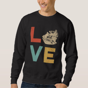 Vintage Jet Ski Love Retro Style Lake Life Water S Sweatshirt