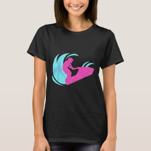Vintage Jet Ski T Shirts Stand Up Skiing Winter Sp