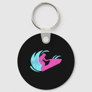 Vintage Jet Ski T Shirts Stand Up Skiing Winter Sp Key Ring