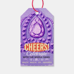 Vintage Jewel Celebration Gift Tags