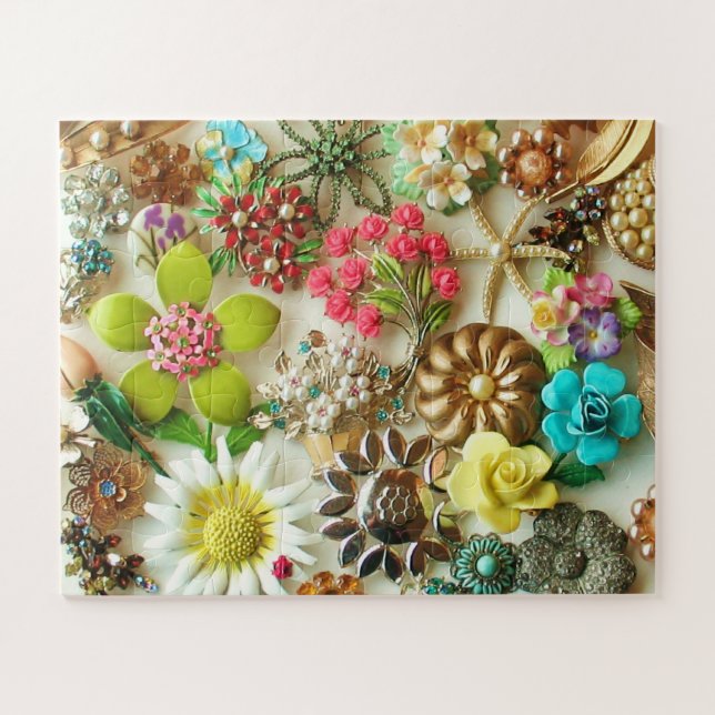 Vintage Jewels puzzle (Horizontal)