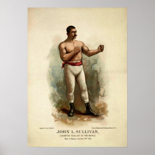 Vintage John L. Sullivan Poster