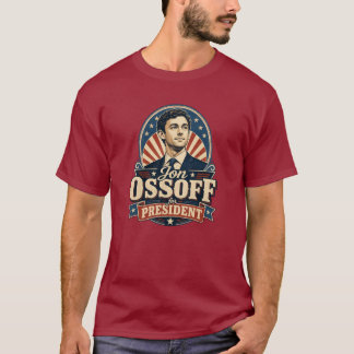 Vintage Jon Ossoff For President Political T-Shirt