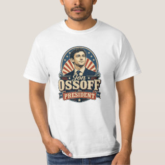 Vintage Jon Ossoff For President Political T-Shirt