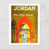 Vintage Jordan Travel Poster