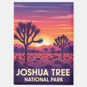 Vintage Joshua Tree National Park Magnet