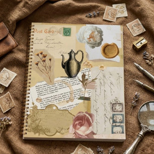 Vintage Journal Stickers Planner