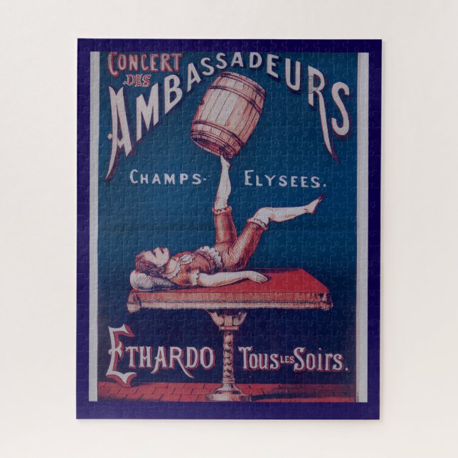 "Vintage Juggler" Jigsaw Puzzle (Vertical)