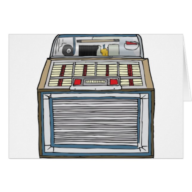 Vintage Jukebox (Front Horizontal)