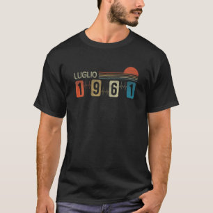 Vintage July 1961 - 60Th Birthday Mens Womens T-Shirt