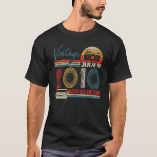 Vintage July 2010 12th Birthday Apparel 12 Years O T-Shirt