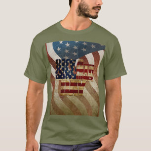 Vintage July 4th Independence Day Design T-Shirt