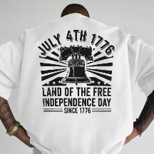 Vintage July 4th Liberty Bell Patriotic Art