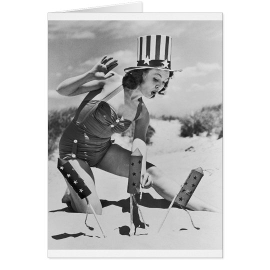 vintage july fourth card