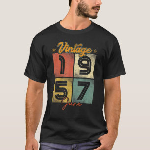 Vintage June 1957 65 Year Old 1 T-Shirt