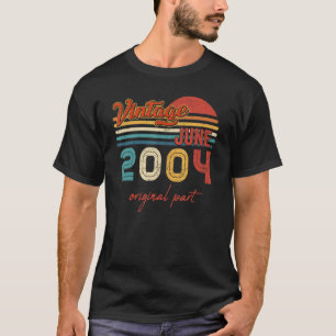 Vintage June 2004 Original Part 18 Year Old T-Shirt