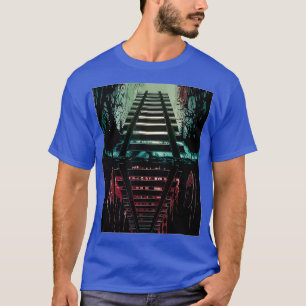 Vintage Jungle Aesthetic Railroad T-Shirt