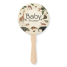 Vintage Jungle Baby Shower