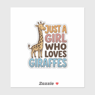Vintage Just A Girl Who Loves Giraffes Shirt (5)_1