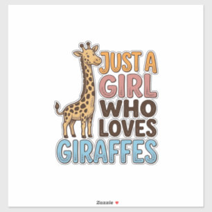 Vintage Just A Girl Who Loves Giraffes Shirt (5)_1