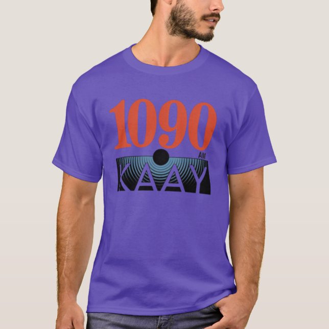 Vintage KAAY 1090 AM, Arkansas T-Shirt (Front)