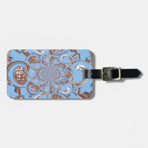 Vintage Kaleidoscope Art Print Luggage Tag
