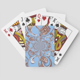 Vintage Kaleidoscope Art Print Playing Cards