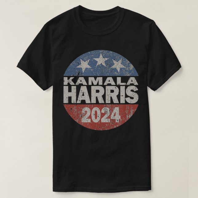 Vintage Kamala Harris 20242  T-Shirt (Design Front)