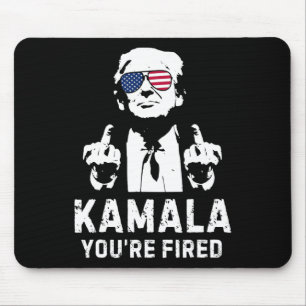 Vintage Kamala You’re Fired! Trump 2025 Mouse Pad