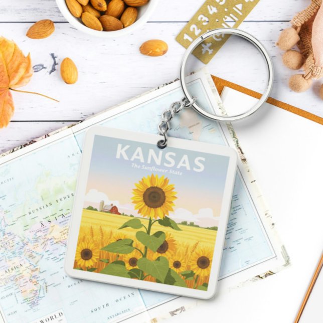 Vintage Kansas Key Ring (Creator Uploaded)