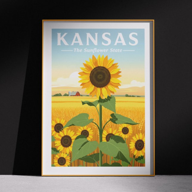 Vintage Kansas Poster (Creator Uploaded)