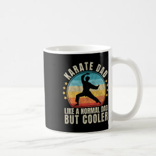 Vintage Karate Dad Proud Martial Arts Father's Day Coffee Mug