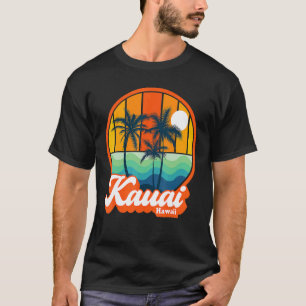 Vintage Kauai Hawaii Hawaiian Summer Family Vacati T-Shirt