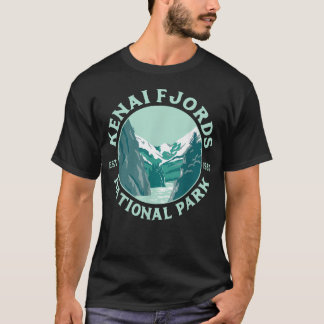 Vintage Kenai Fjords National Park Ak Alaska T-Shirt